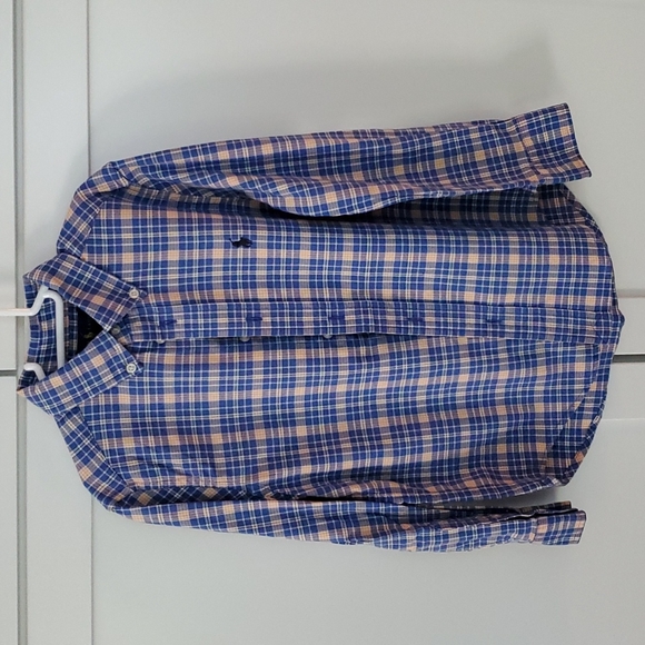 🐎 RALPH LAUREN Plaid Dress Shirt - Picture 1 of 5